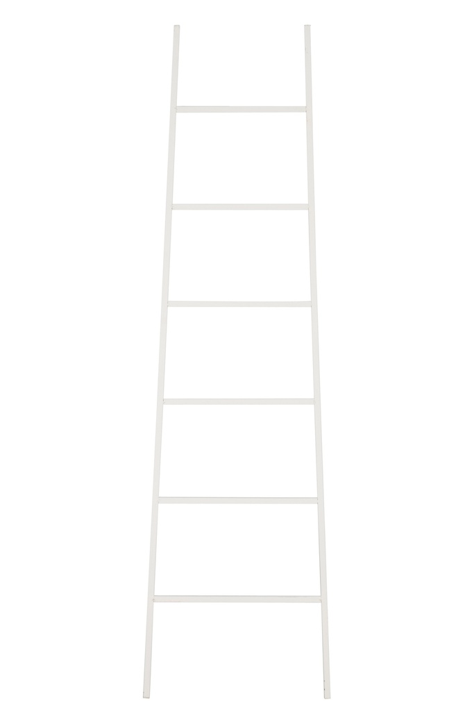 Ladder 6 Steps Metal White