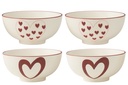 Box Of 2 Bowls Hearts
