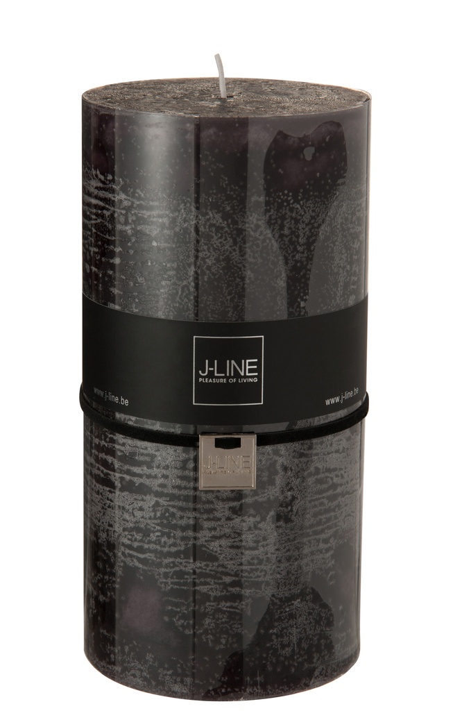 Cylinder Candle Black/Brown Xxl Cm-150H