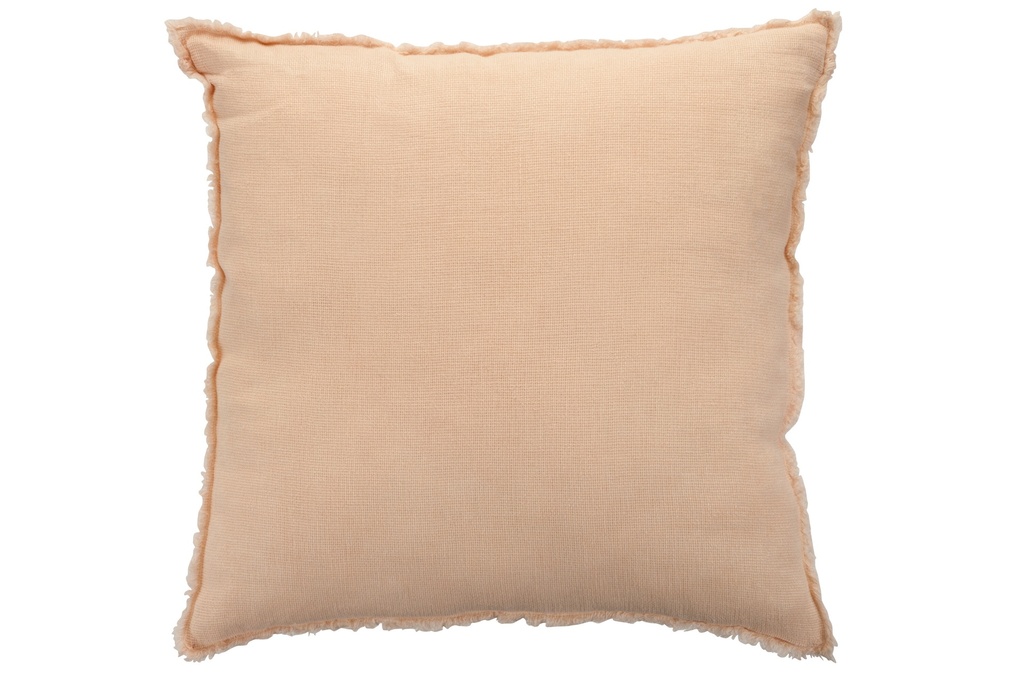Coussin Lin Délavé Vanille