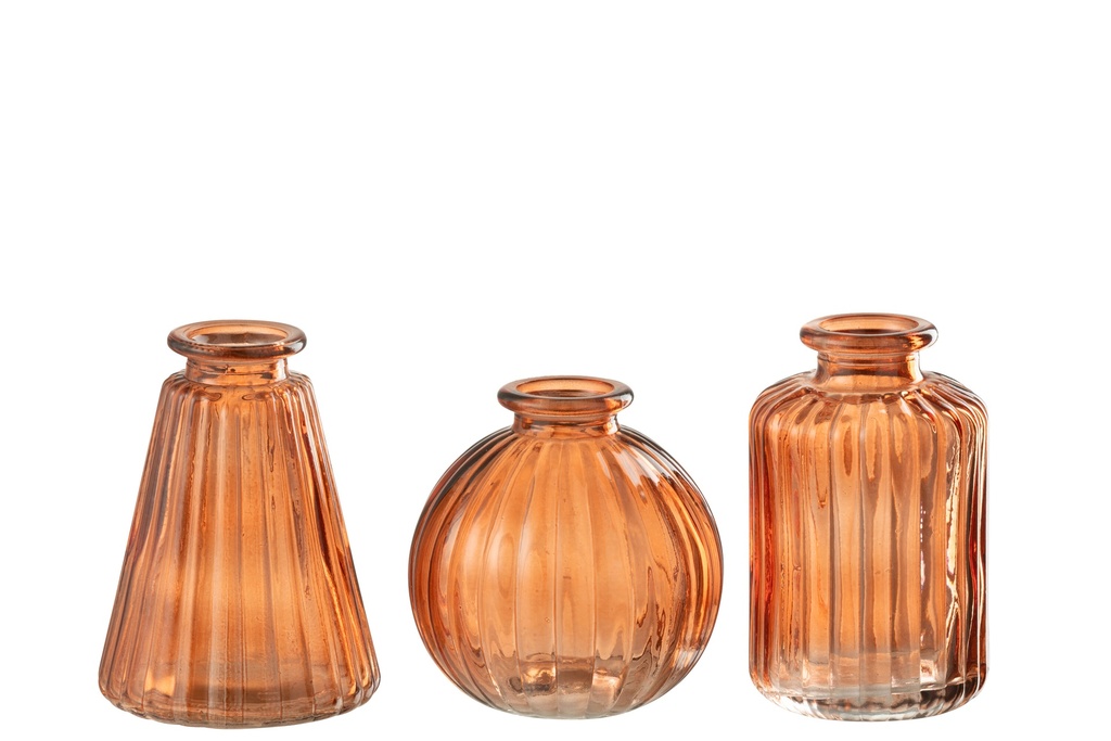 Vase Tola Glass Orange Assortment