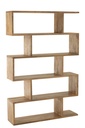 Bookshelf Vertical Slats Mango Wood