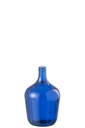 Vase Karaf Verre Bleu Petit