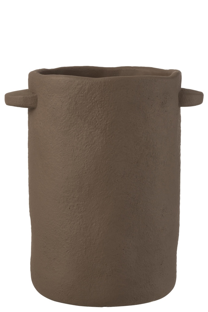 Pot Long Gustave Ciment Foncé