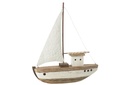 Boat 1 Sail Paulownia Wood