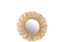 Miroir Tress Rotin Naturel