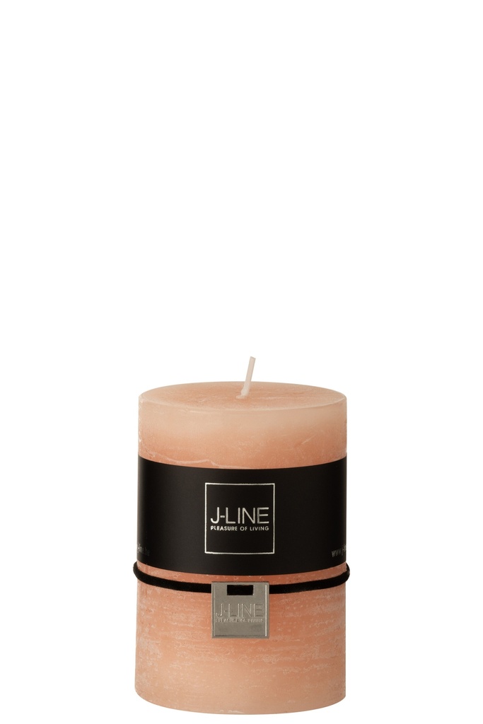 Cylinder Candle Peach M 39H