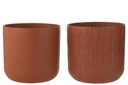 Flowerpot Gen Ceramic Brown Extra