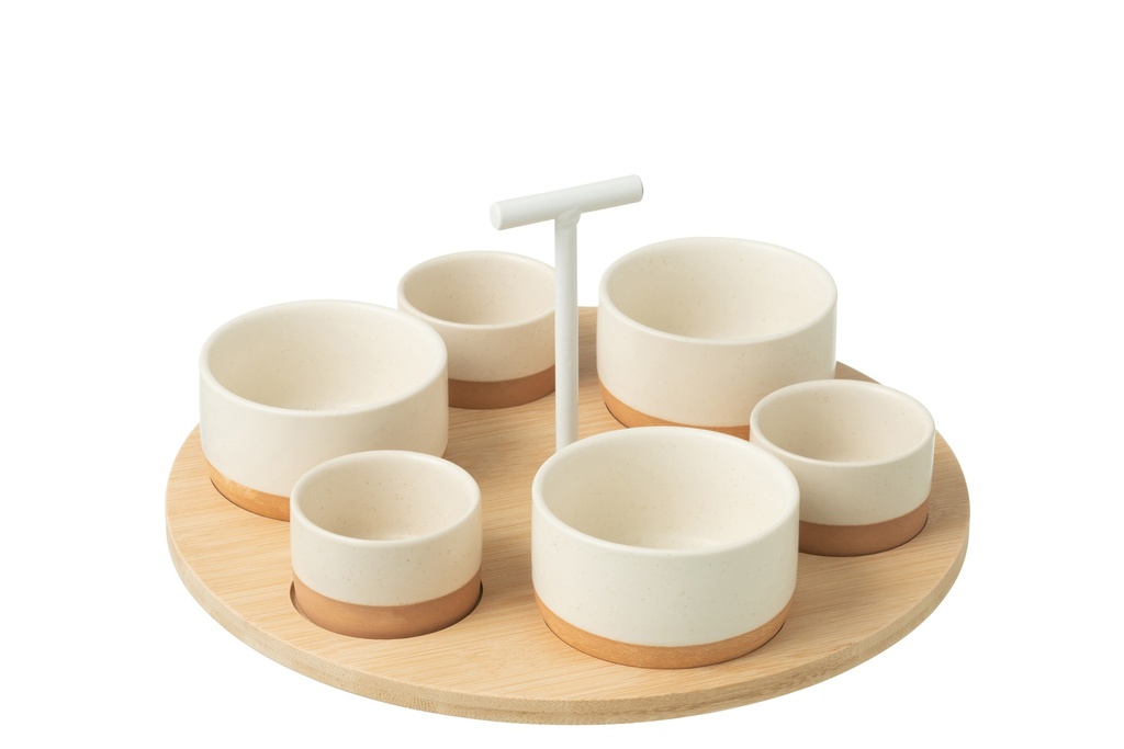 [53856] Tapas Service 6 Sets+ Bamboo