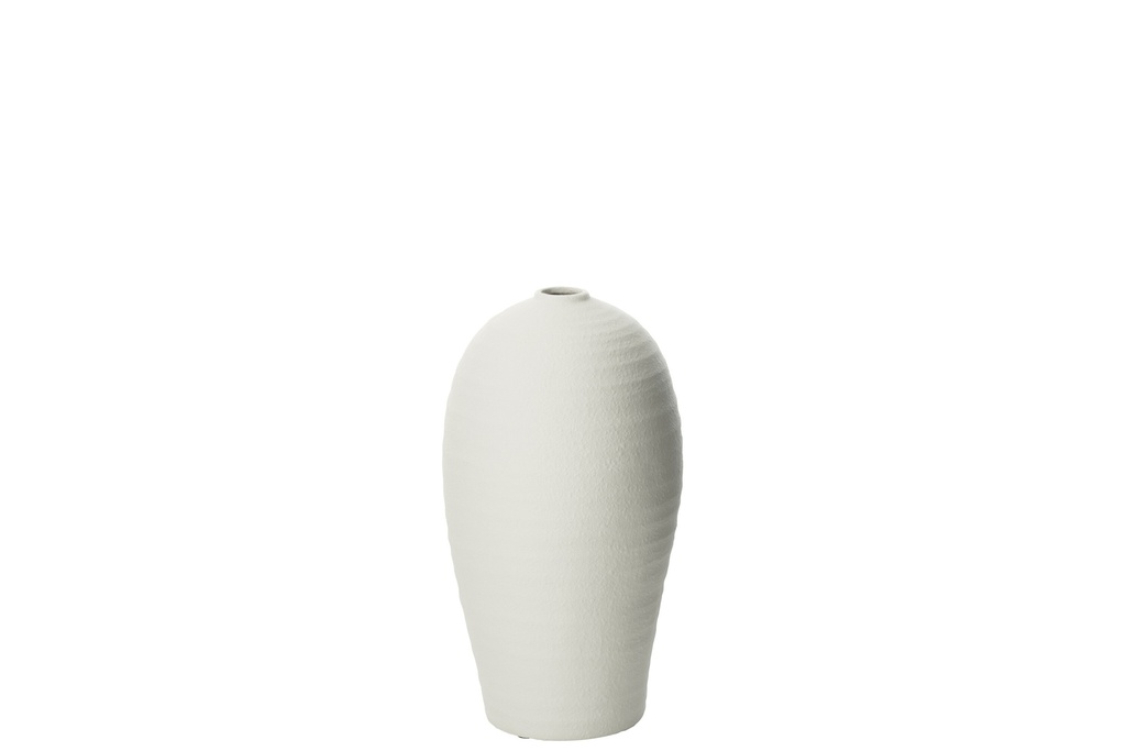 Vase Creta Clay Blanc Petit