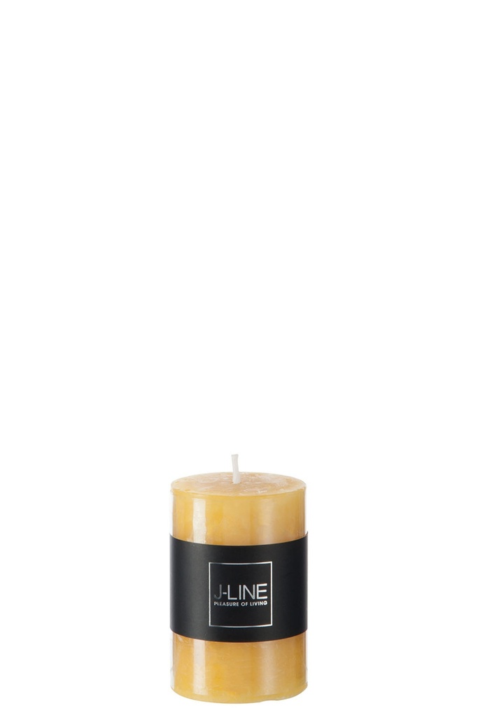 Cylinder Candle Ochre S18H