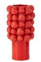 Vase Fraises Céramique Rouge Grand
