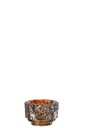 Tealight Holder Square Mosaic Glass