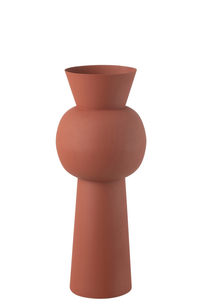 Vase Nala Fer Rouille Moyen