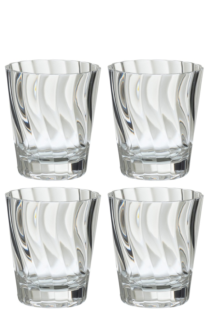 Boîte de 4 verres à boisson