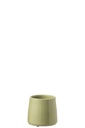 Flowerpot Round Ceramic Green Extra