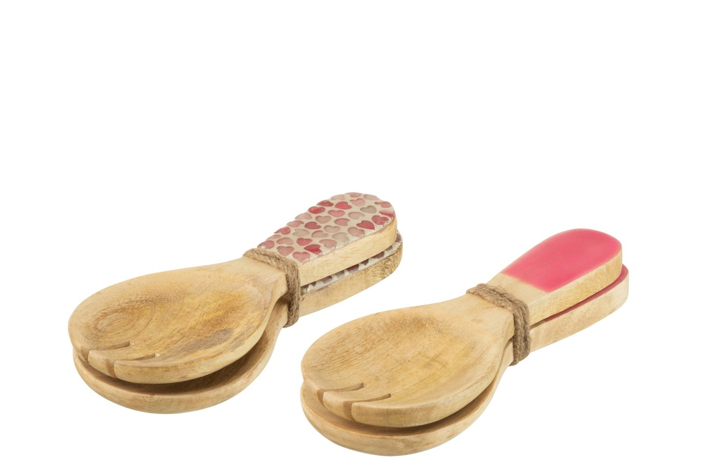 Set Of 2 Salad Server Mango