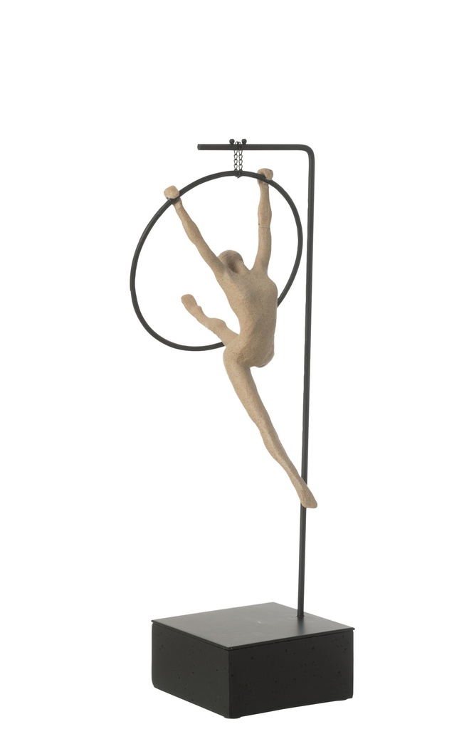 Gymnast Hoop Beta Resin Beige/Black