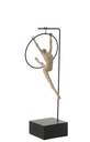 Cerceau de gymnastique Beta Resin Beige/Noir