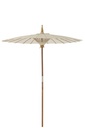 Parasol Lorie Bois/Coton Blanc