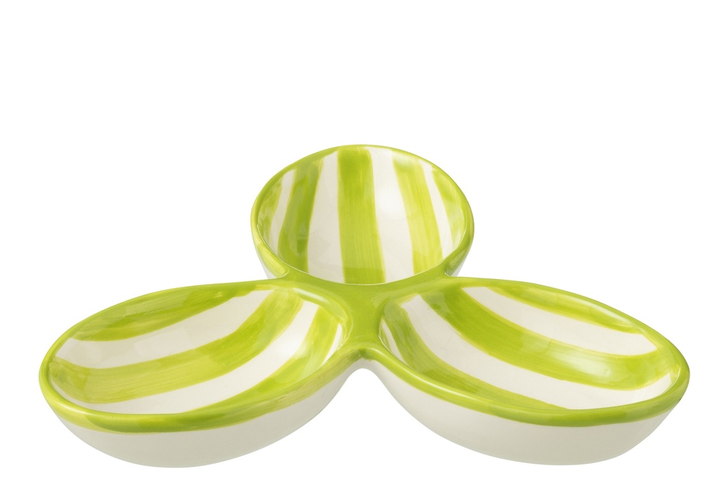 Apero Dish Granada Stripes Clover