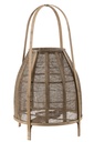 Lanterne Capuche Bambou Naturel Grand