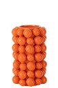 Vase Oranges Couvercle Céramique Orange