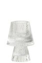 Bougeoir Chapeau Verre Transparent