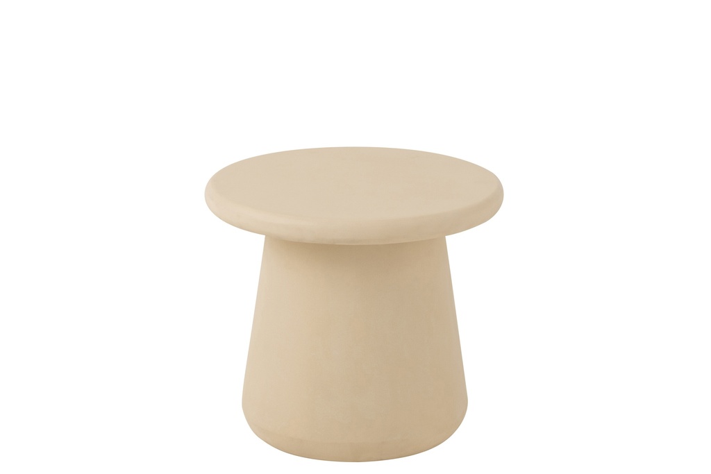 Table basse en contreplaqué de bélier beige