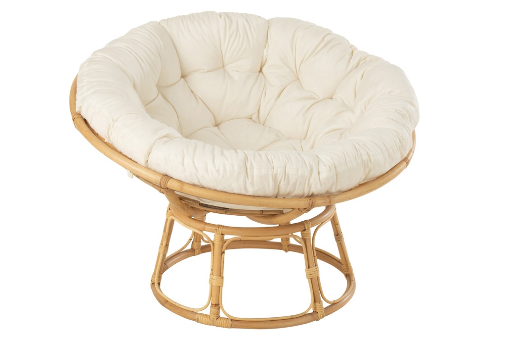 Canapé Céline + Coussin Rotin