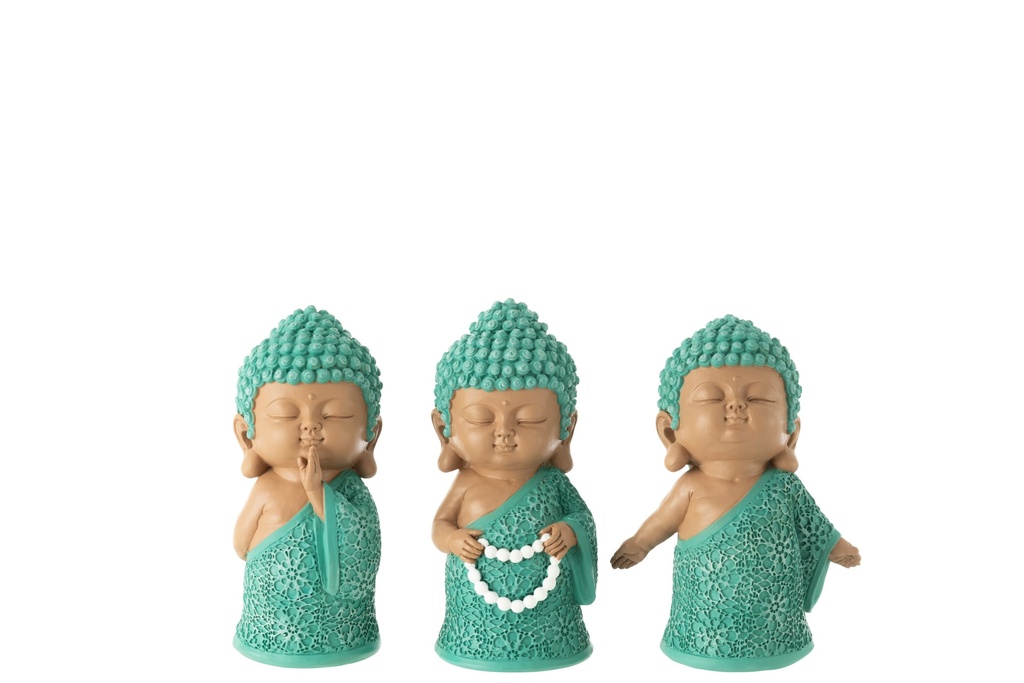 Monk Chain Resin Azure Assortment