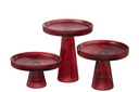 Set Of 3 Cake Plates Nelly