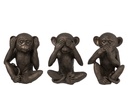 Singe Poly ne voit/n'entend/ne dit rien du mal