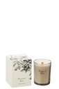 Bougie parfumée Bois de bergamote Noix de coco