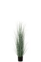 Grasses In Pot Plastic Blue/Green