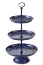 Cake Tray Pag Iron Blue