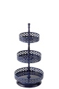 Plateau à gâteaux Nag Iron Blue