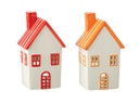 Teelichthlater House Dolomite Orange/Rouge Assortiment