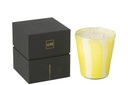 Scented Candle Noa Lines Yellow
