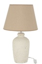 Lampe Esmee Cem/Tex Blanc/Beige