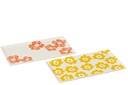 Plate Flower Rectangle Ceramic Mix