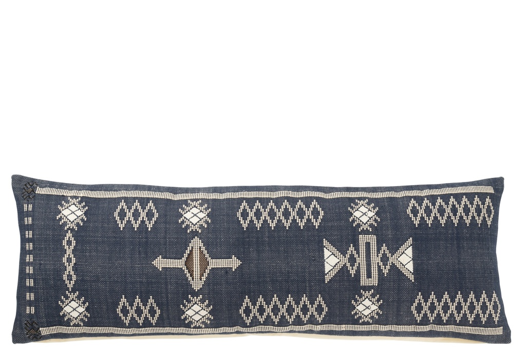Coussin Rectangle Motifs Ethniques Coton
