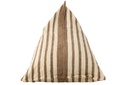 Pouf Rayures Coton Recyclé