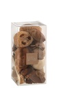 Box Dried Nuts Brown