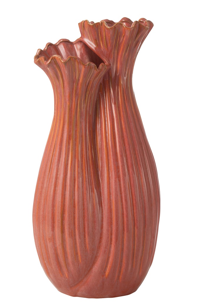 Vase Botanica Duo Argile Cuivre