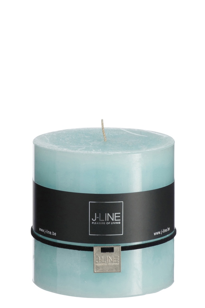 Cylinder Candle Aqua-64H