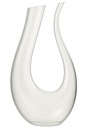 Carafe en verre U transparente