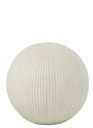 Boule Deco Clay Blanche Grande