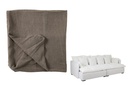 Cover Seat+11 Cushions Beach Linen