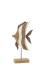 Fish Striped On Stand Paulownia